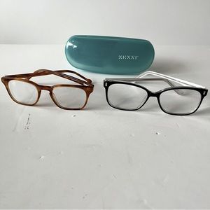 2 Pair Zenni Prescription Eyeglasses